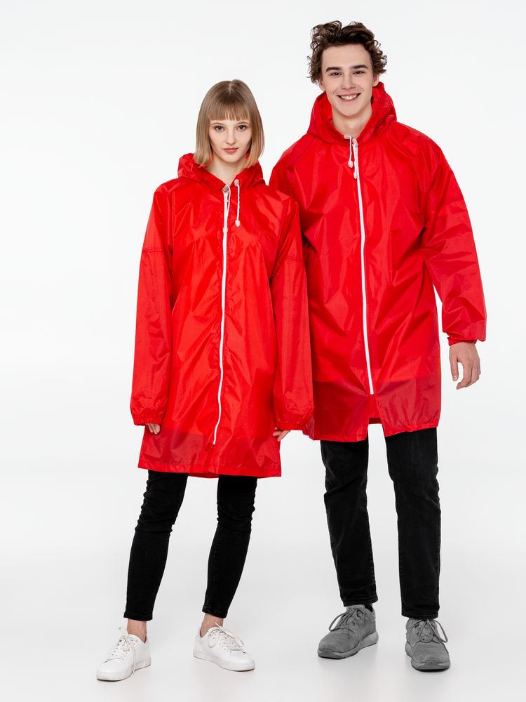 Дождевик Rainman Zip, красный-4