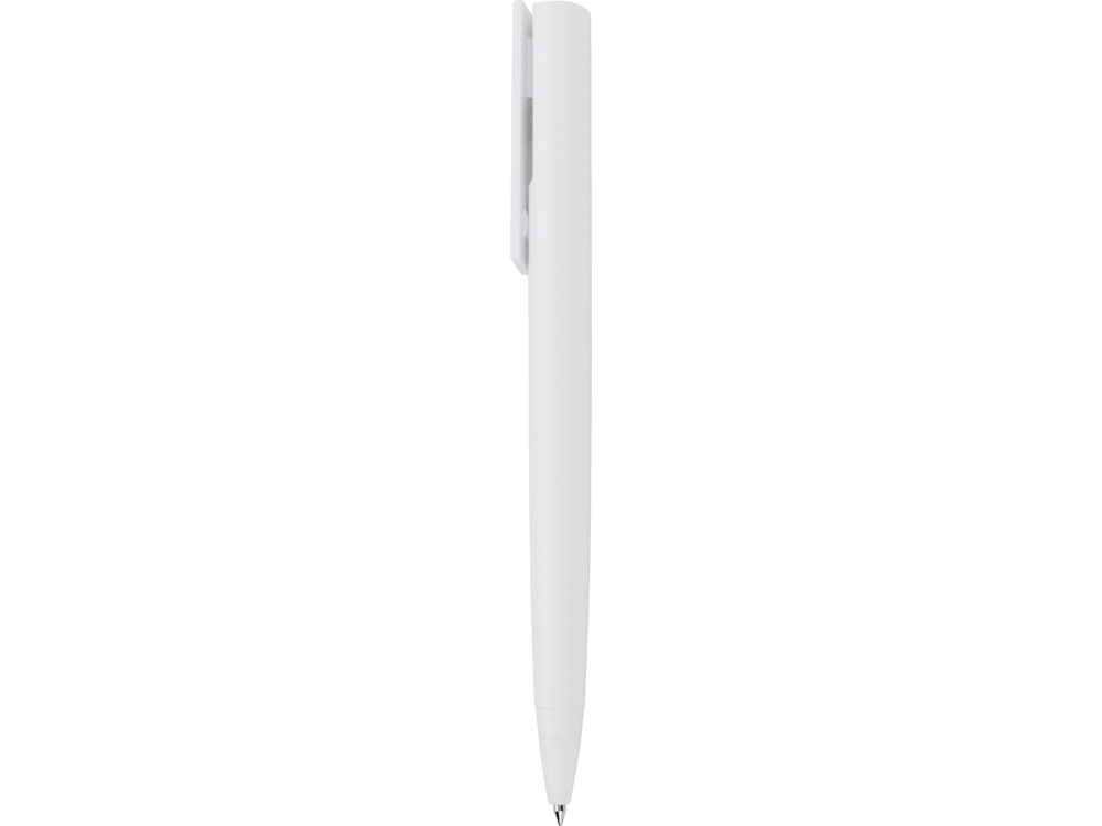 Ручка пластиковая шариковая Taper Solid, матовый белый-2