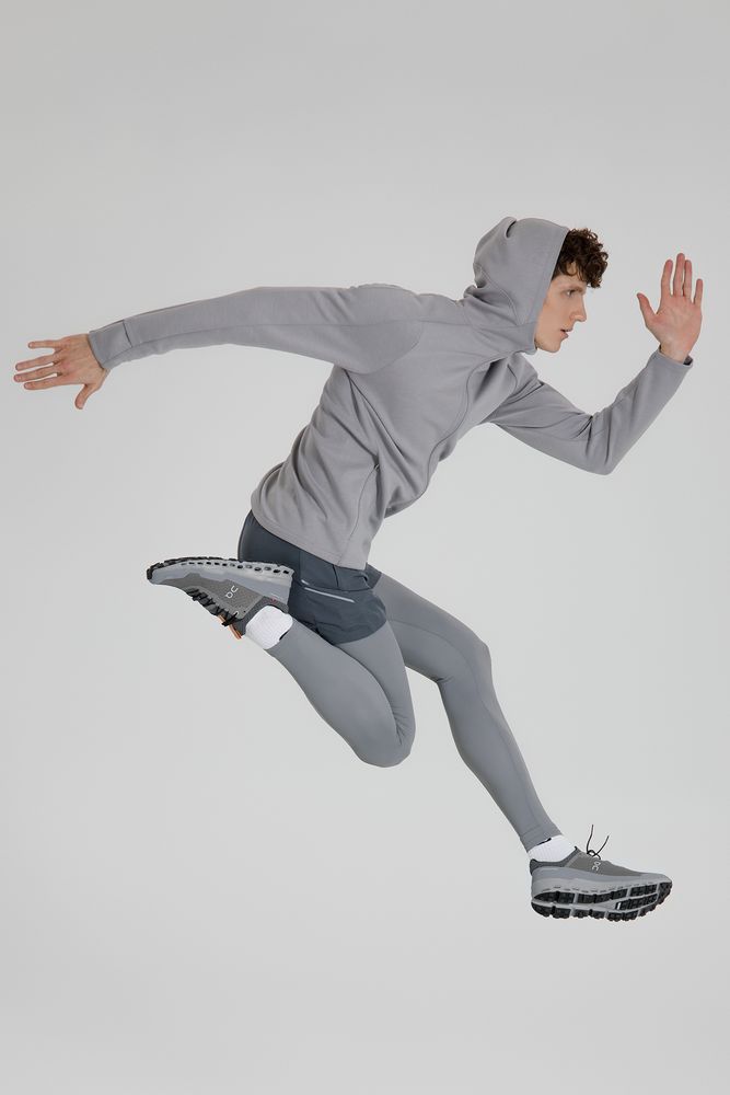 Куртка с капюшоном унисекс Begi, серая-6