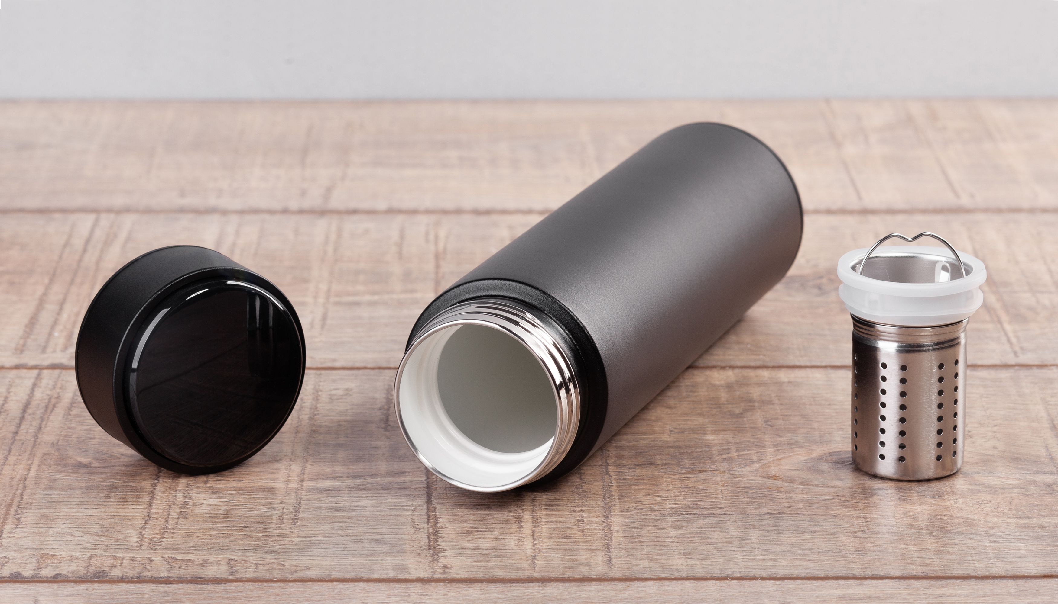 Заварочный термос "Финикс" 500 мл с индикацией температуры-1