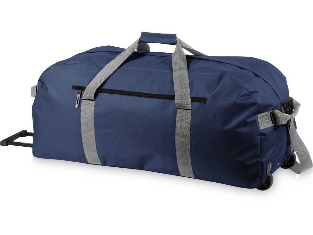 Сумка дорожная на роликах Vancouver, темно-синий/серый-0