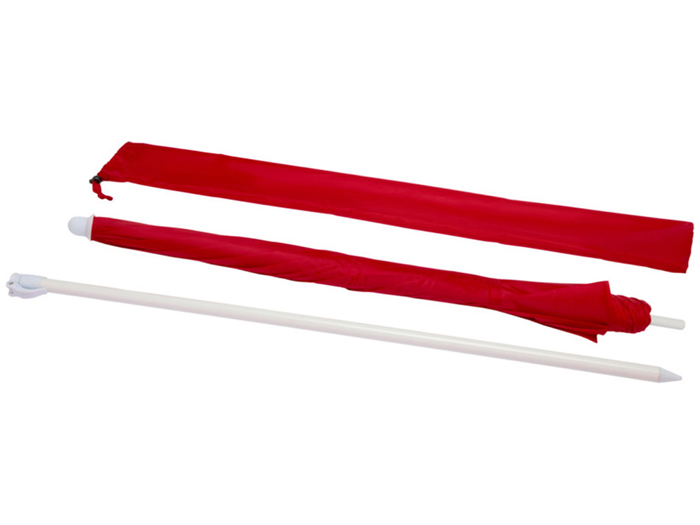 Zenith пляжный зонт - Красный-2