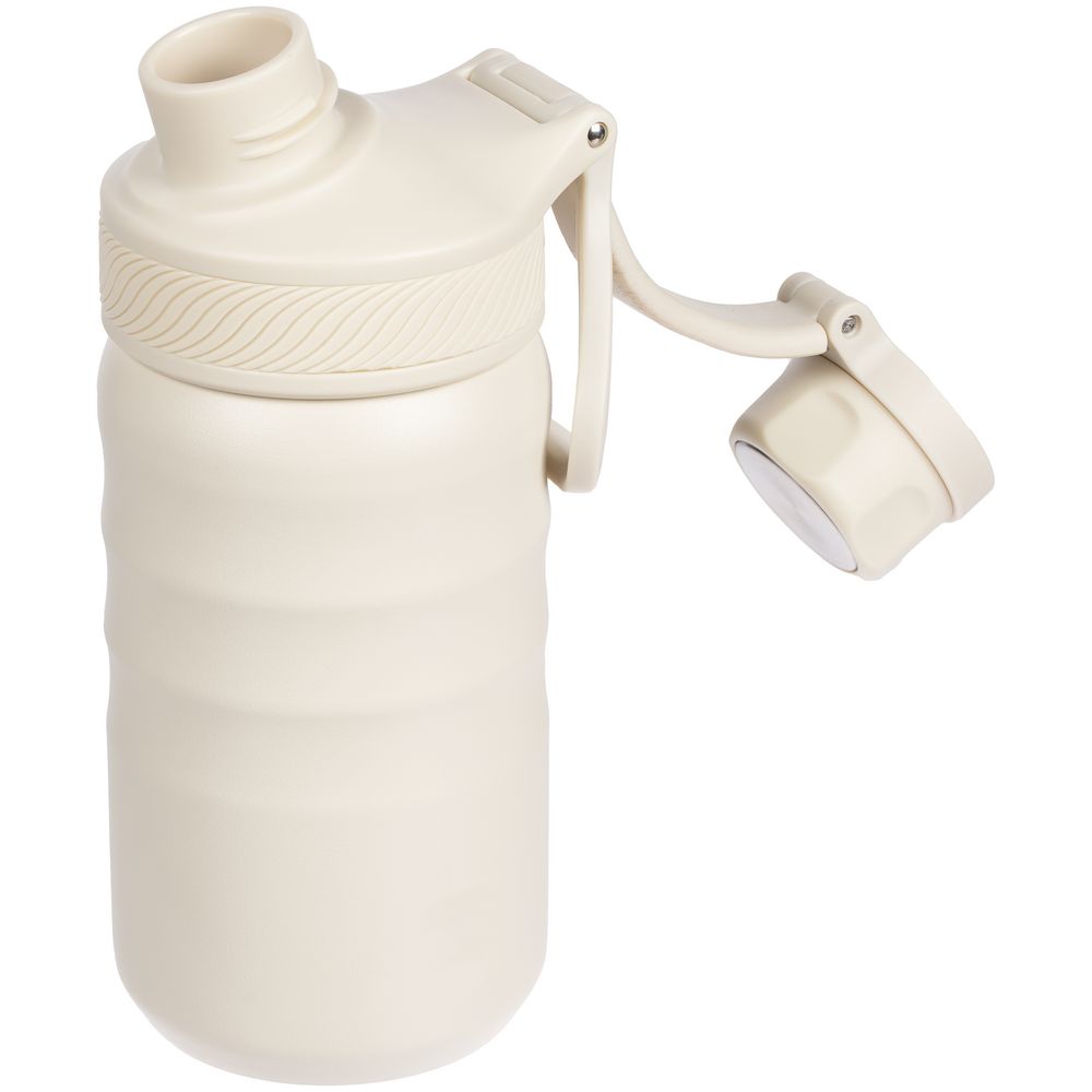 Термобутылка Fujisan 2.0 без логотипа, белая (молочная)-2