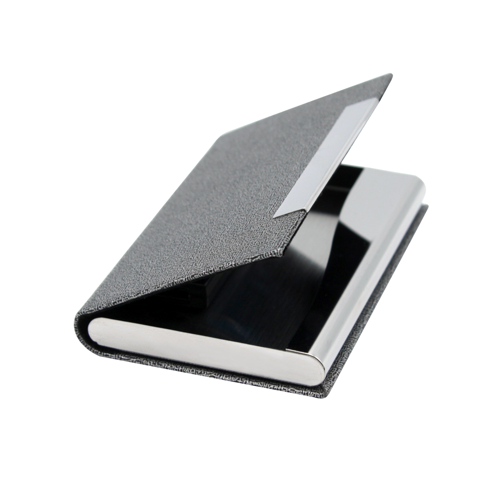 Визитница Тайм, Серый-1