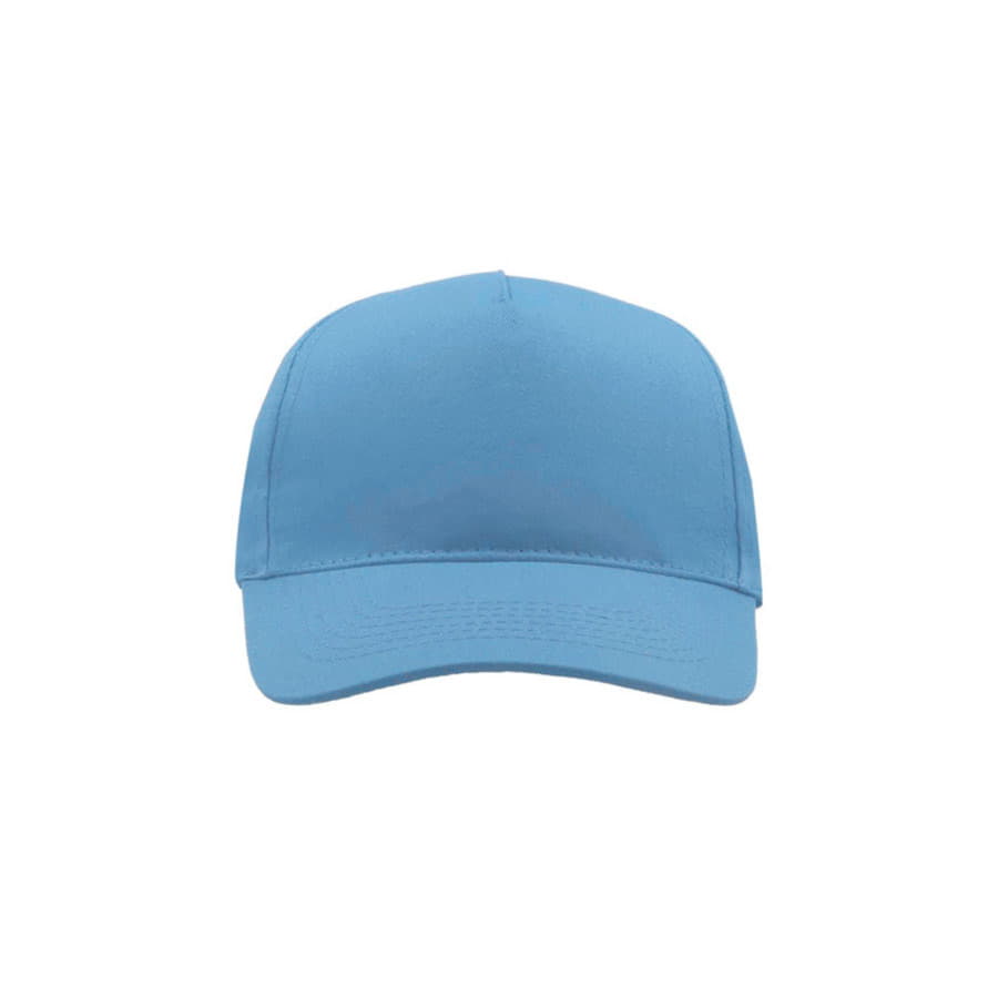 Бейсболка детская KID START FIVE, 5 клиньев, застежка на липучке, голубой-3