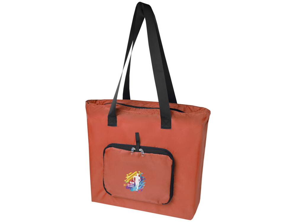 EcoFold Складная эко-сумка из RPET 16 л - Brick-3