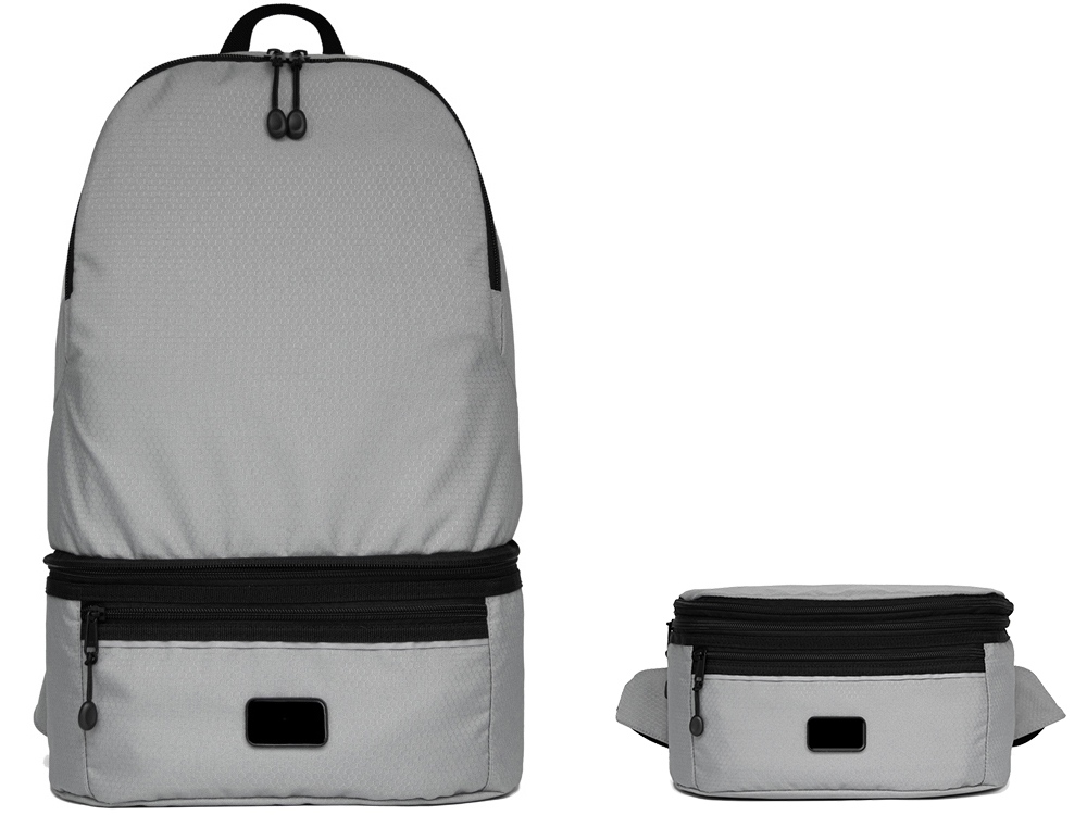 Рюкзак-трансформер Athletica водостойкий с поясной сумкой-0