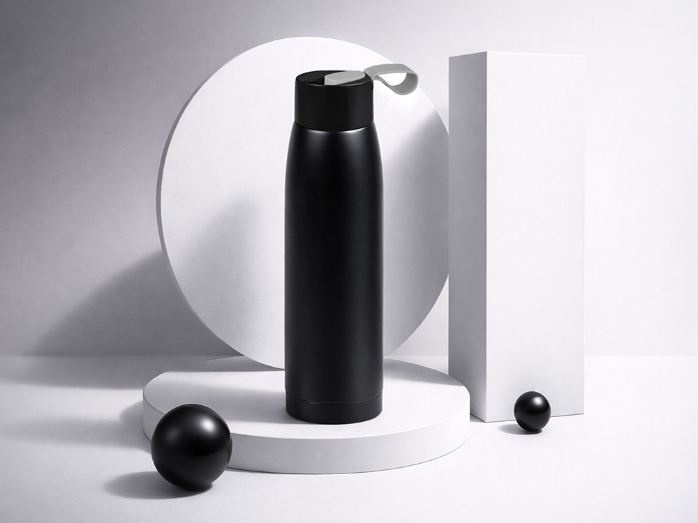 Термобутылка Grace 320мл, черный-5