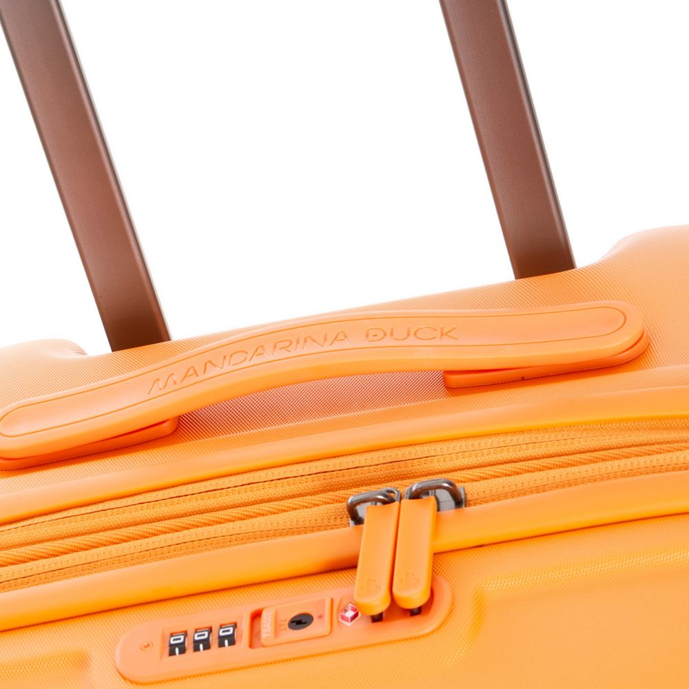 Чемодан Logoduck M, оранжевый-3