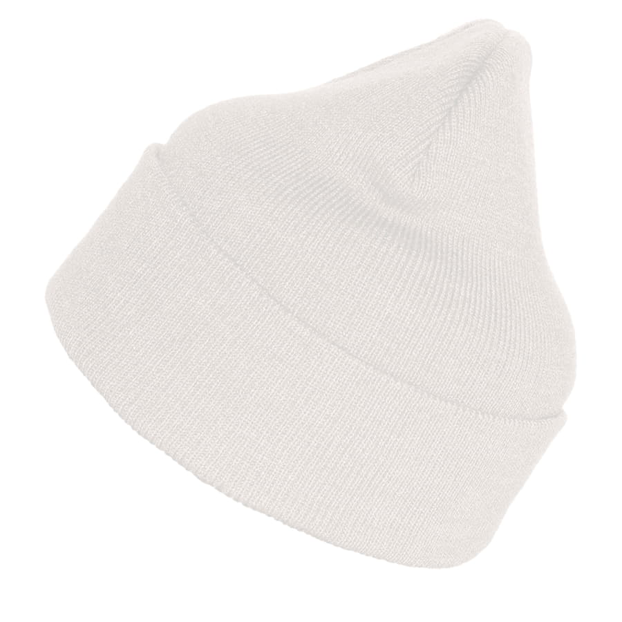 Шапка вязаная двойная ESSENTIAL, кремово-белый-1