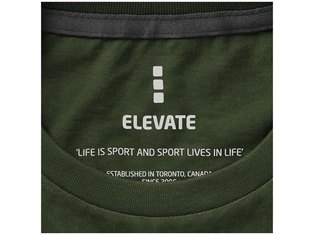 Nanaimo женская футболка с коротким рукавом, армейский зеленый-3