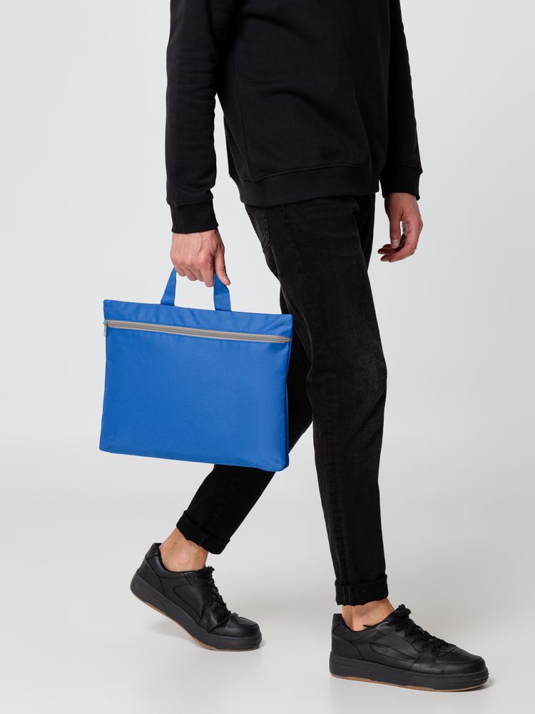 Сумка-папка Simple, ярко-синяя-4