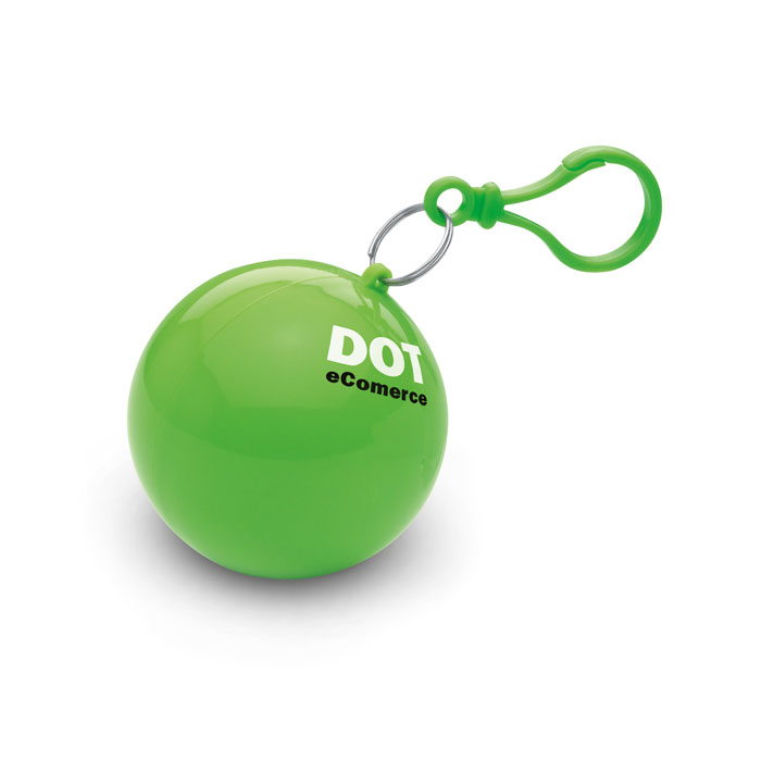 Дождевик в круглом чехле, лайм-2