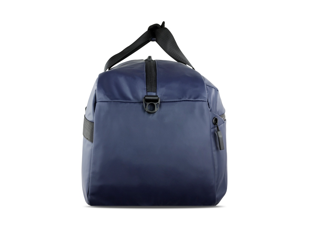 Сумка спортивная BUGATTI Blanc, синяя, тарпаулин/полиэстер, 52х26х27,5 см-6