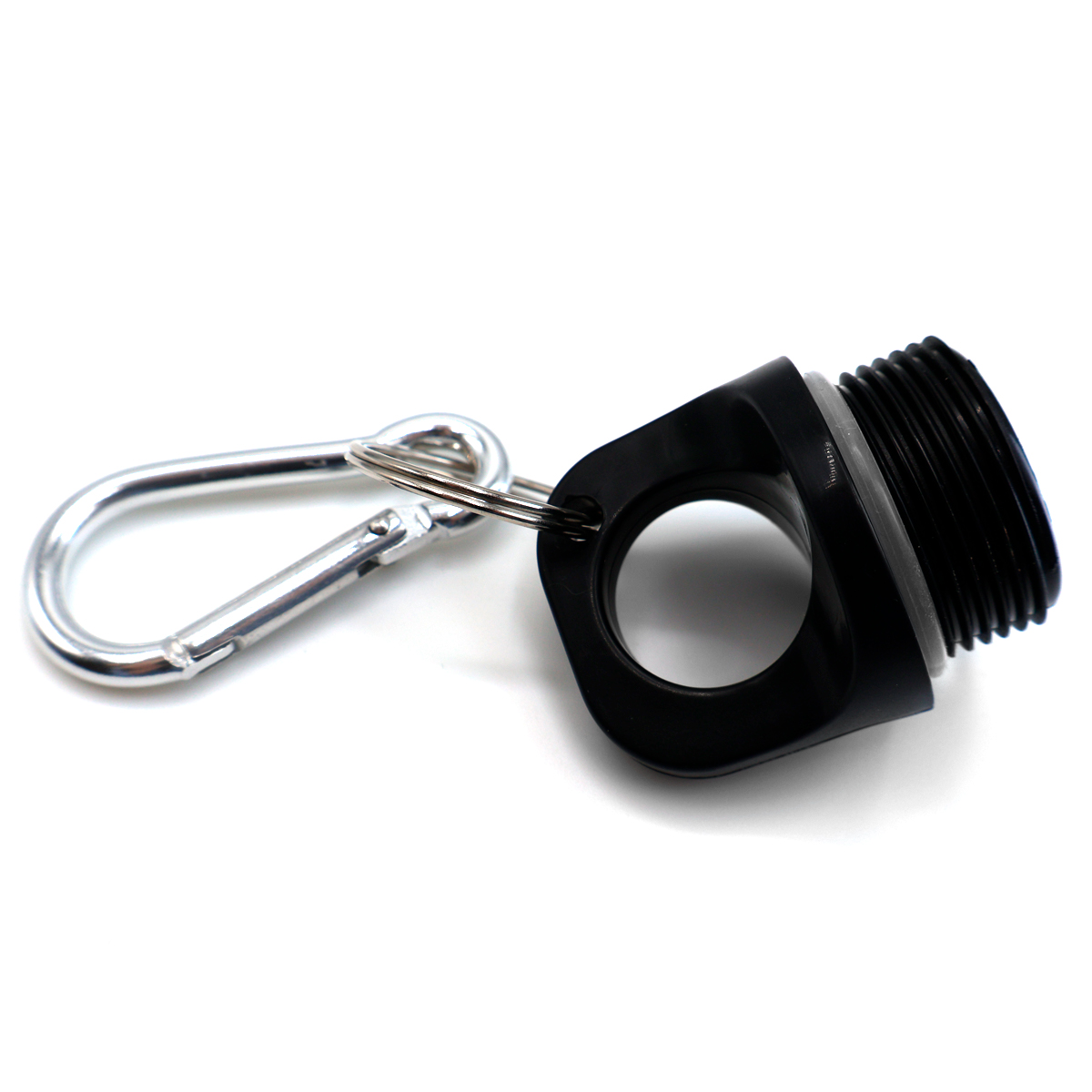 Бутылка пластиковая для воды Clipster, Чёрный-1