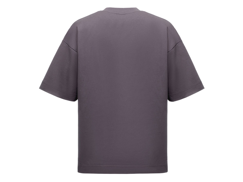 Футболка оверсайз Beta.01 унисекс, темно-серый-8