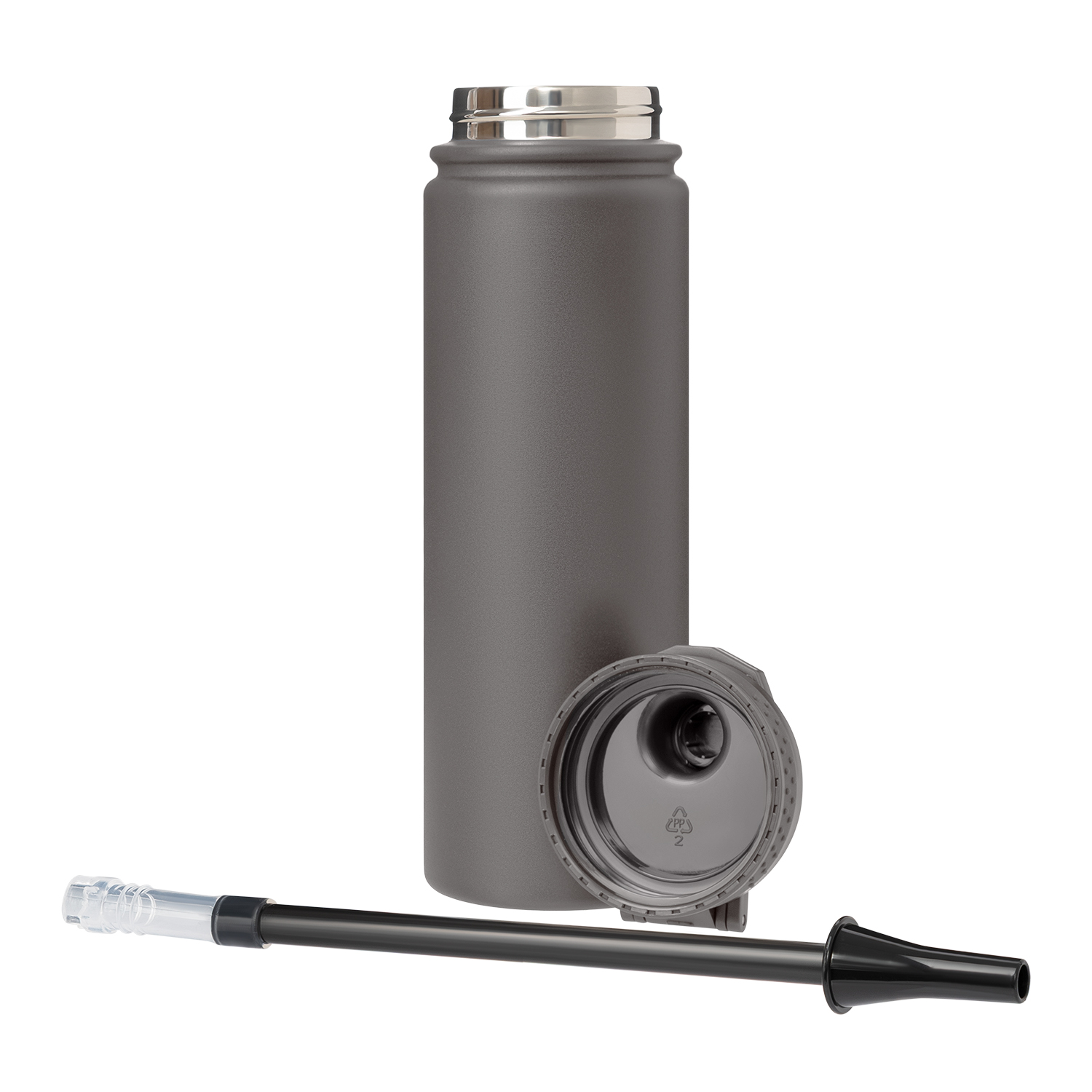 Термобутылка вакуумная герметичная Savona, серая-3