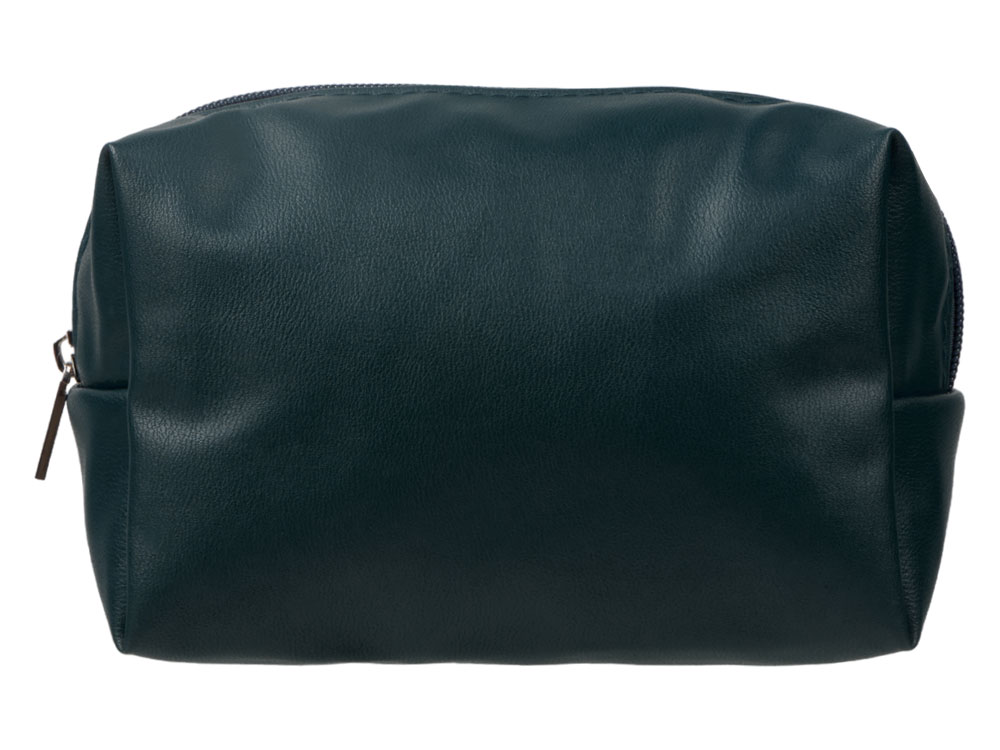 Косметичка из эко-кожи Enio, темно-синий-3
