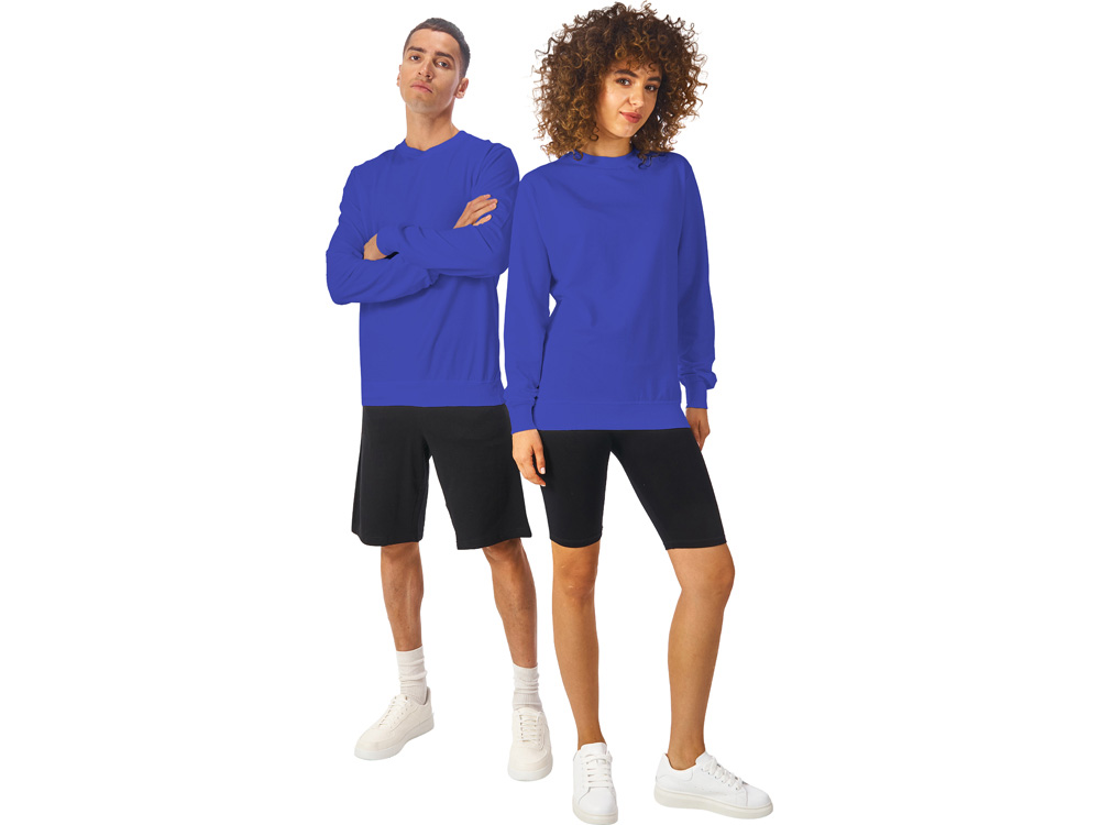 Свитшот Warsaw 220гр, унисекс, кл. синий-5