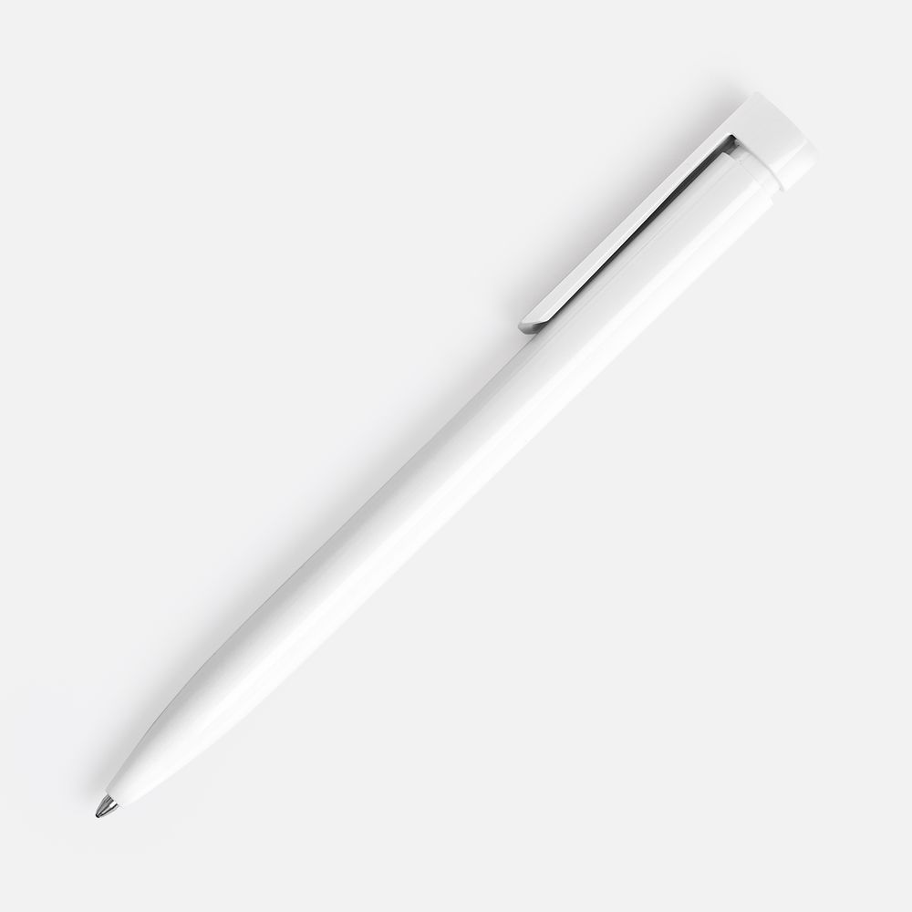 Ручка шариковая Liberty Polished, белая-1