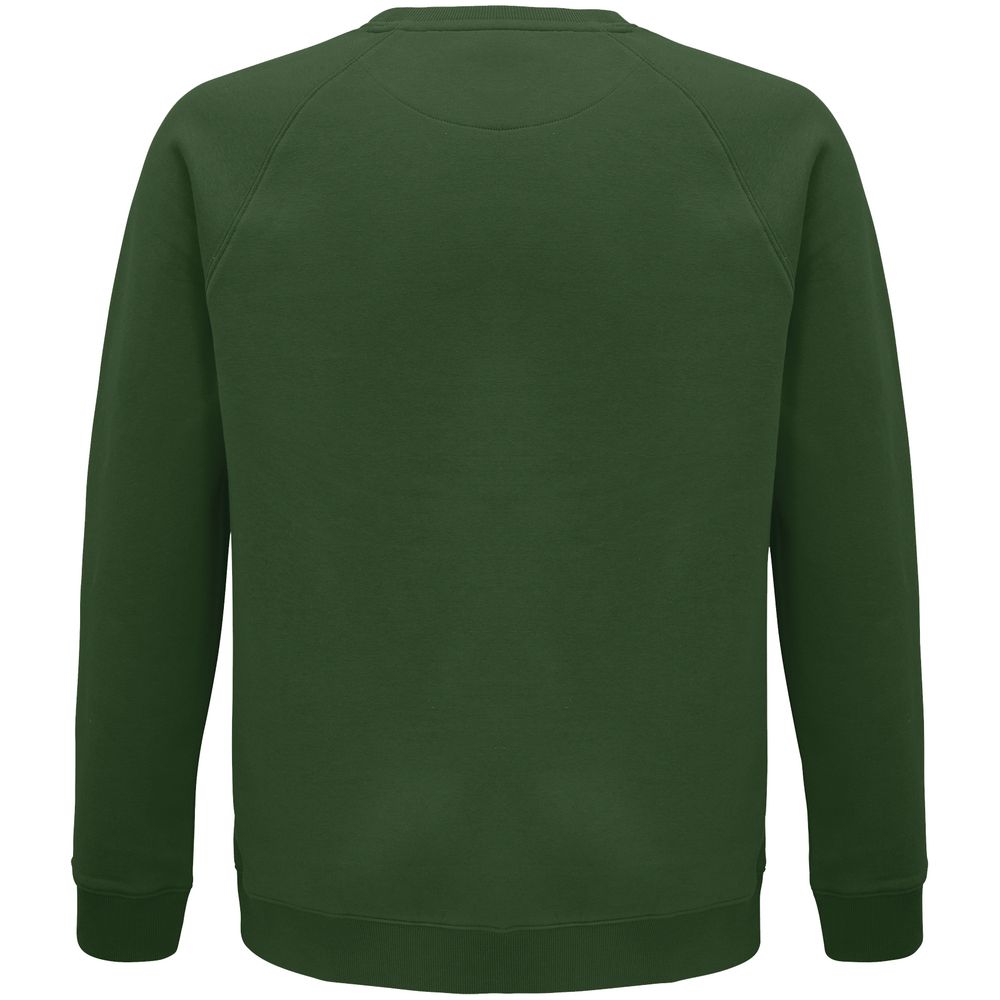 Свитшот унисекс Space, темно-зеленый-1