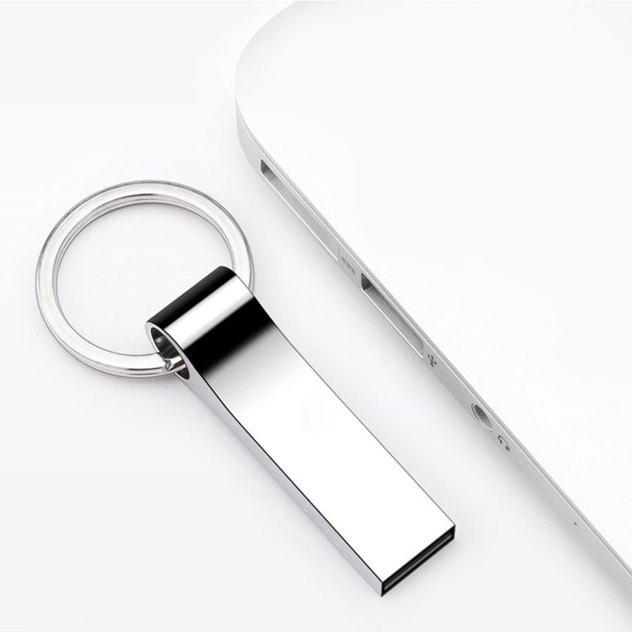 Флешка Ring rail 16 Гб, Серебристый-1
