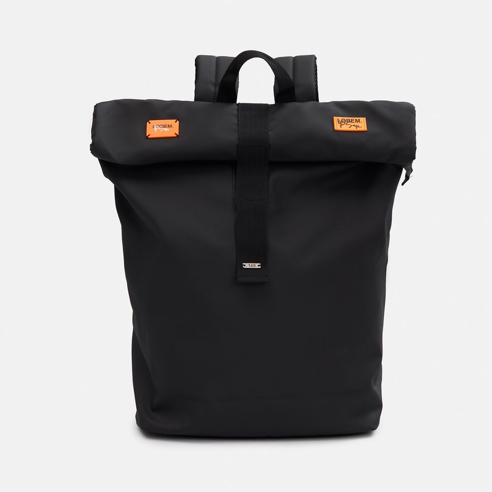 Лейбл из ПВХ Kreta, S, оранжевый неон-2