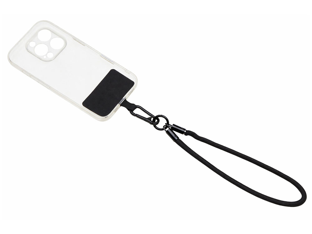 Ремешок на руку для телефона Бэнди, черный-2