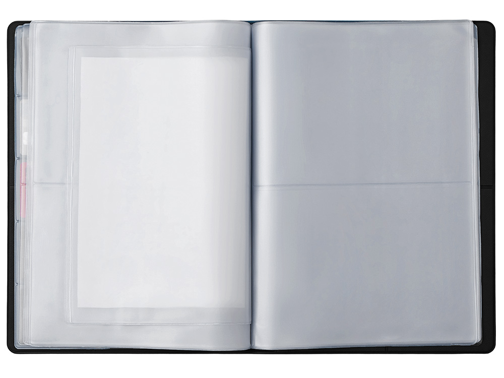 Органайзер Favor 2.0 для семейных документов на 4 комплекта документов, формат А4, черный-8