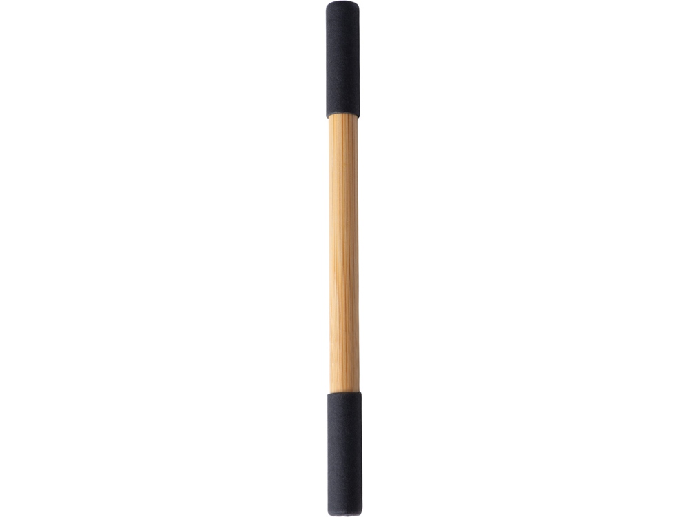 Вечный карандаш и ручка из бамбука Black bamboo, натуральный и черный-1