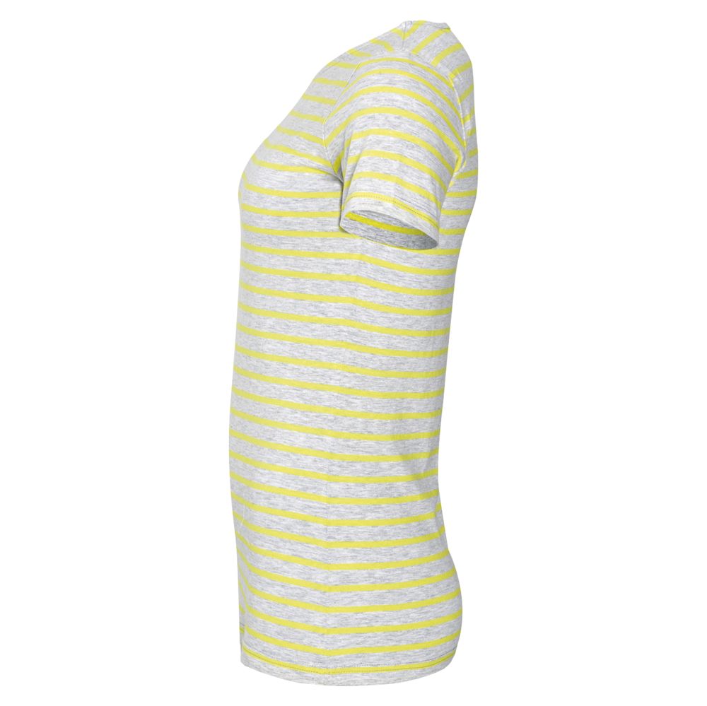 Футболка Miles Women серая с желтым-1