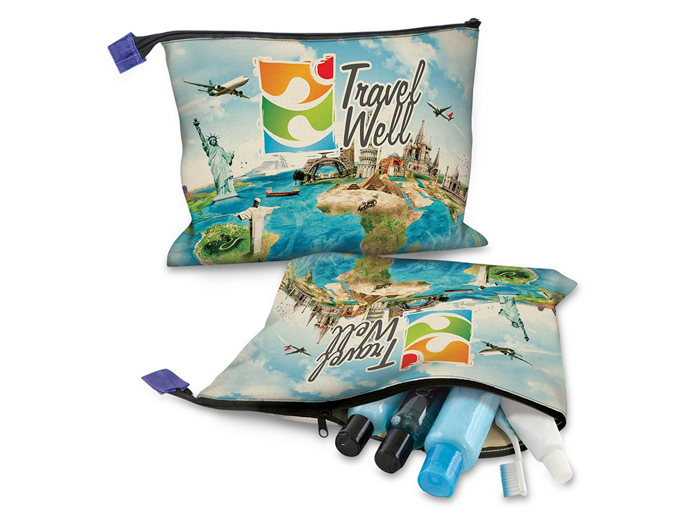 Дорожная косметичка с возможностью полноцветной печати-0