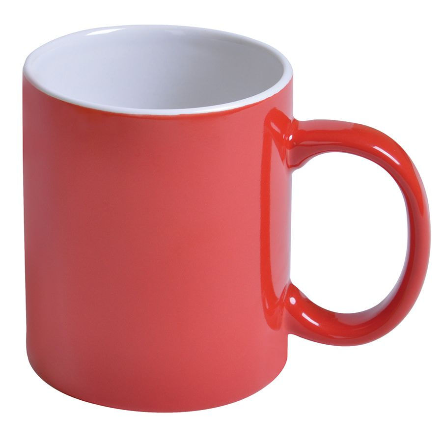 Кружка BASIC, ярко-красный-0
