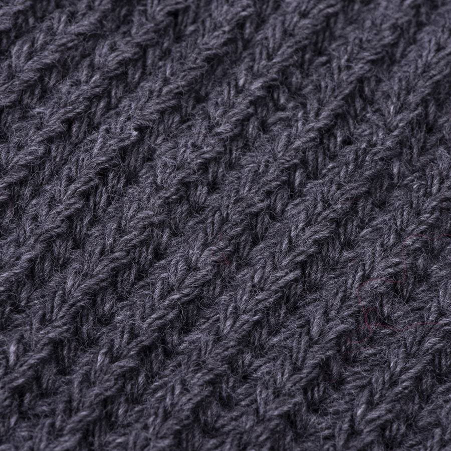 Шапка и шарф GoSnow с ярким пoмпоном и кисточками, темно-синий-4