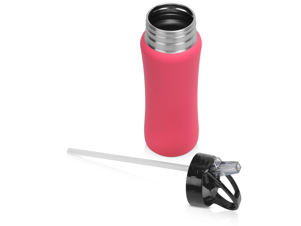 Бутылка спортивная Коста-Рика 600мл, фуксия-1