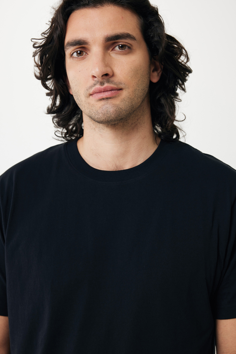 Футболка Iqoniq Kakadu из переработанного хлопка, свободный крой, унисекс, 180 г/м²-6