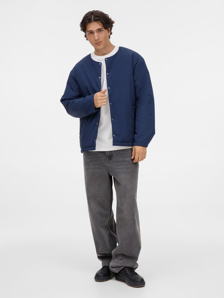 Куртка унисекс Veter, темно-синяя-7