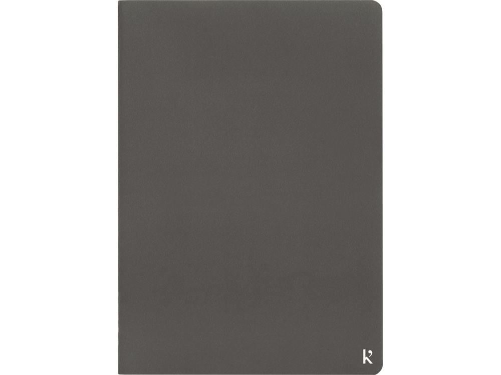 Комплект из двух блокнотов Karst формата A5 с листами из каменной бумаги, slate grey-1