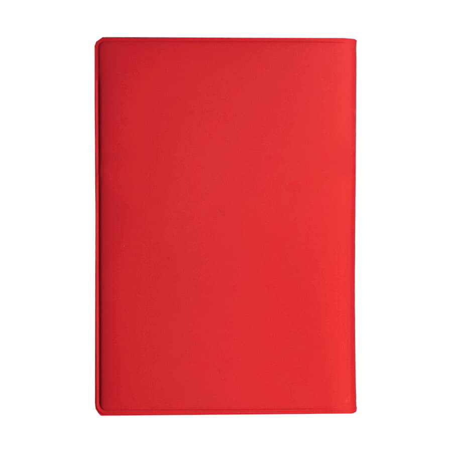 Обложка для паспорта Simply, 13.5 х 19.5 см, красная, PU , красный-1