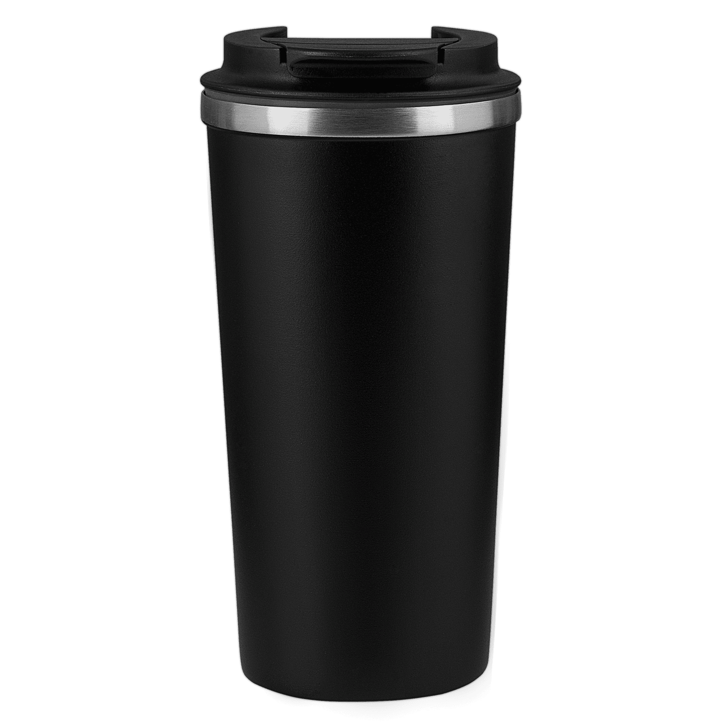 Термокружка вакуумная Palermo, черная-0