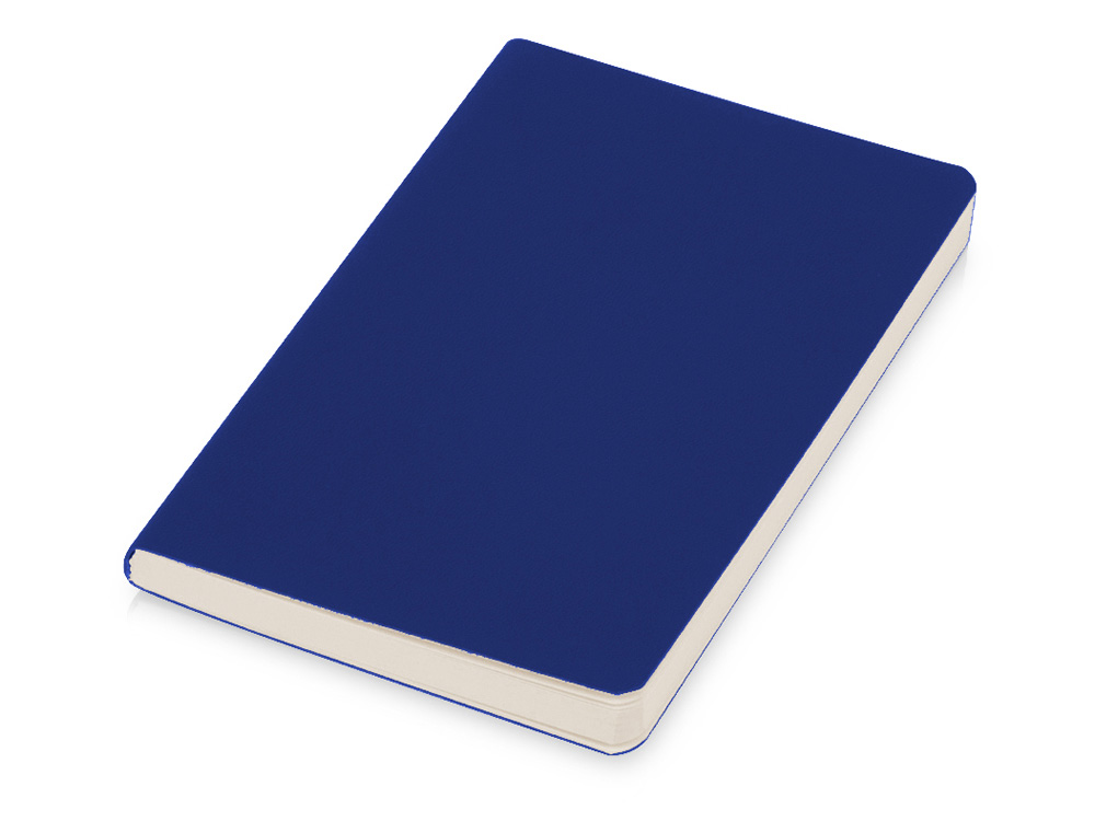 Блокнот Softy 2.0, гибкая обложка A6, 80 листов, синий-0