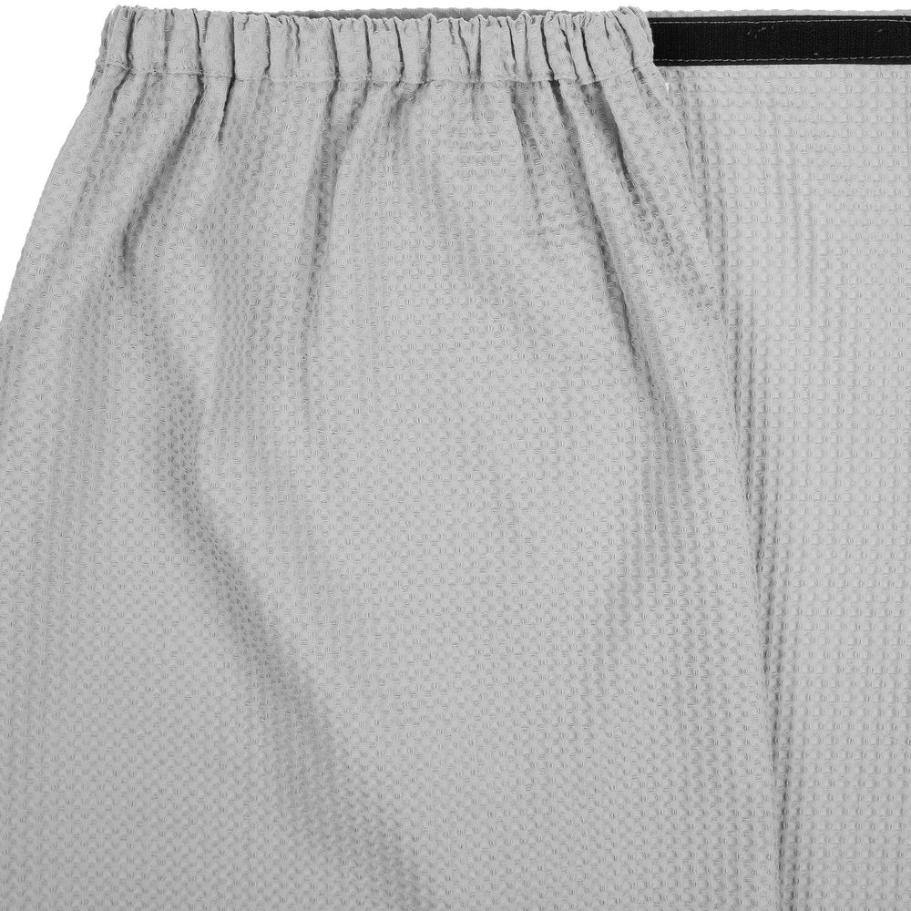 Килт вафельный мужской Onsen, светло-серый, единый размер-1