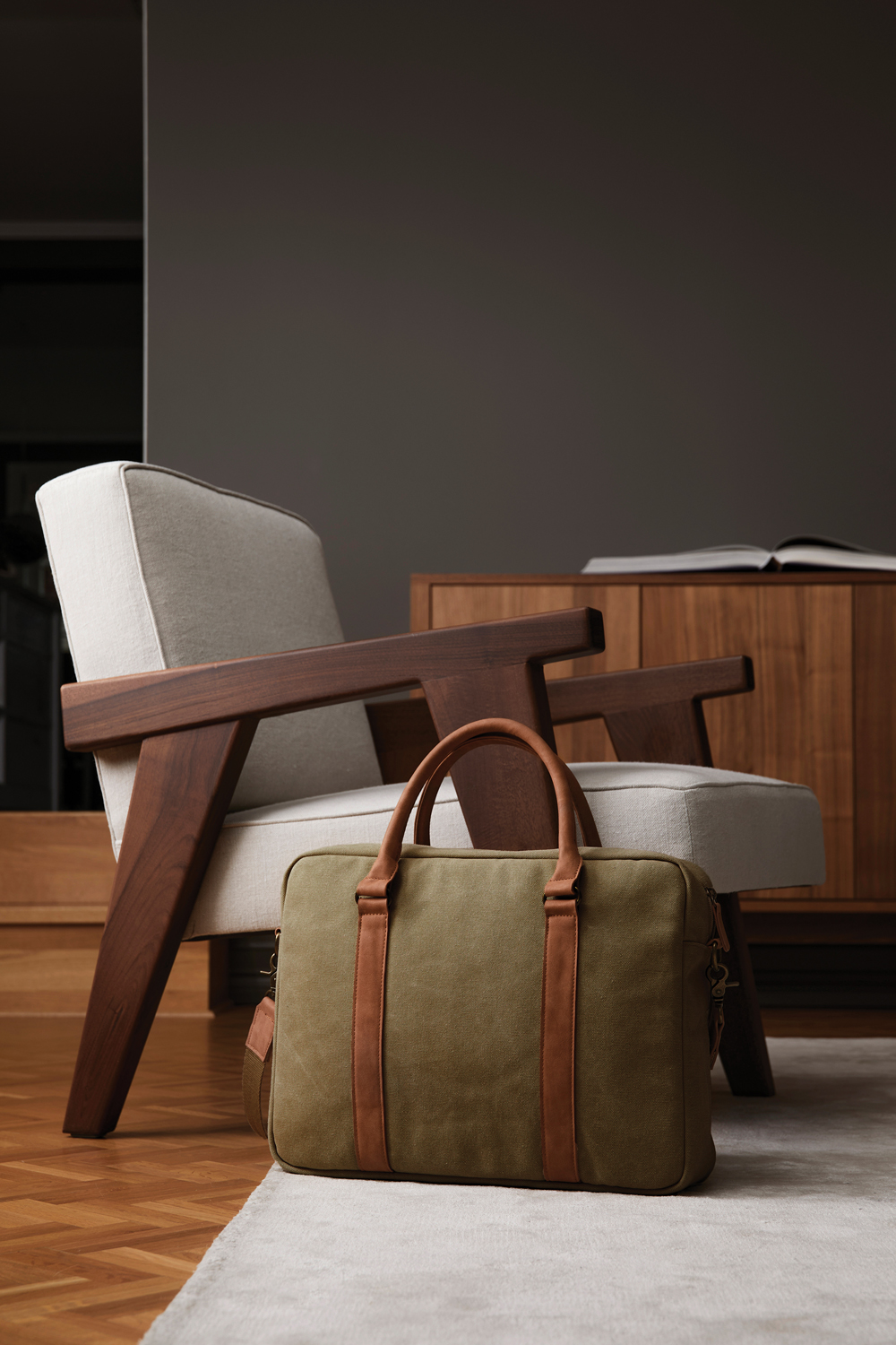 Сумка для ноутбука 16" VINGA Bosler из канваса-3