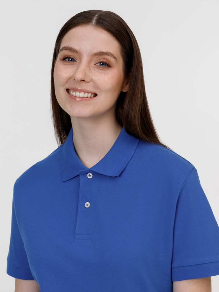 Рубашка поло унисекс Pacific, ярко-синяя (royal)-8
