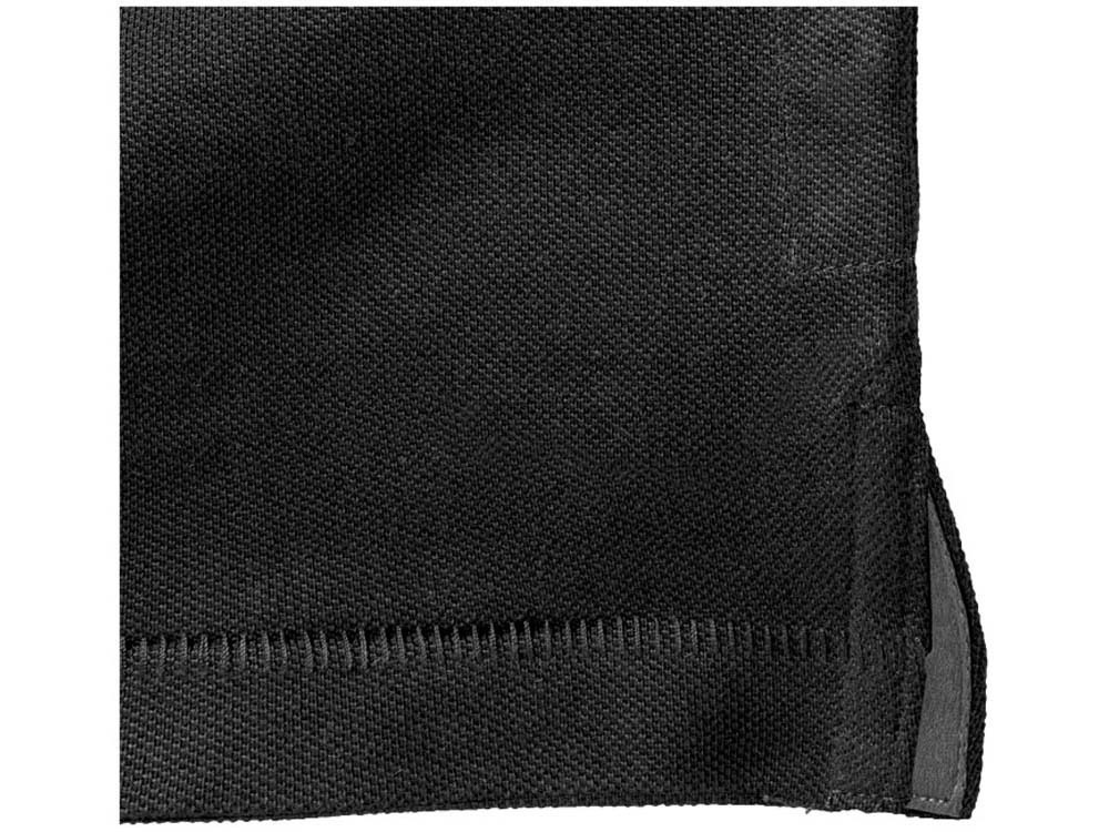 Calgary мужская футболка-поло с коротким рукавом, антрацит-7