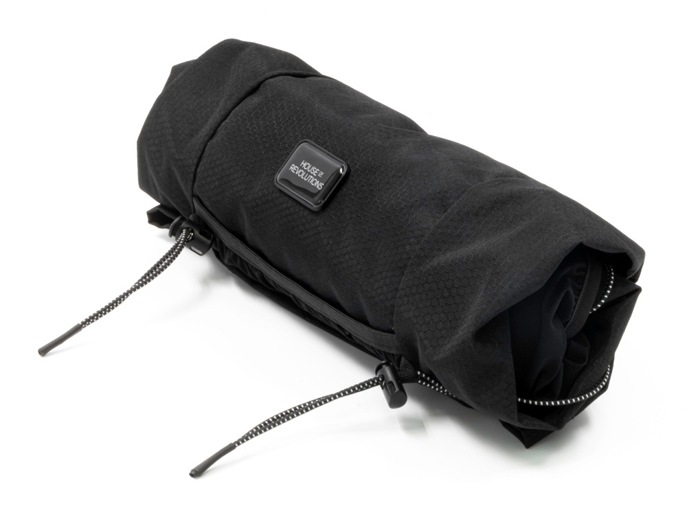 Легкий складывающийся рюкзак-мессенджер Venturer Eco, черный-5