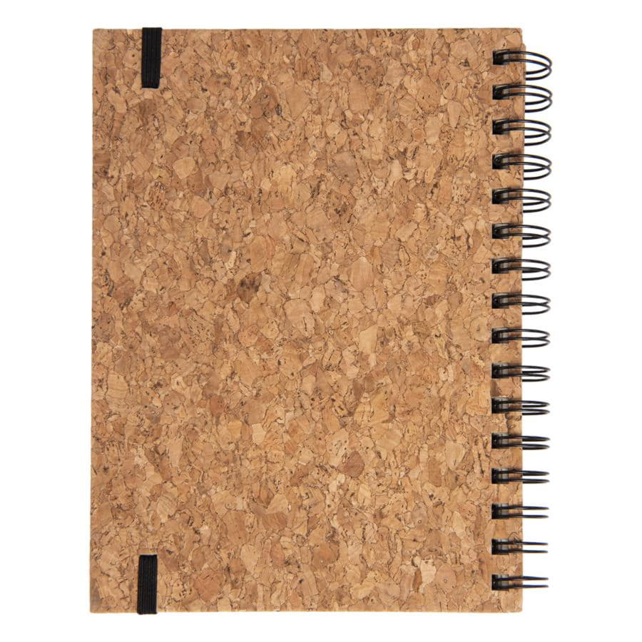 Блокнот XIANKEL A5, пробка, бежевый-2