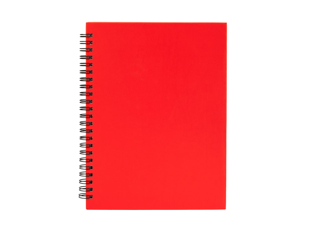 Блокнот VALLE, красный-4