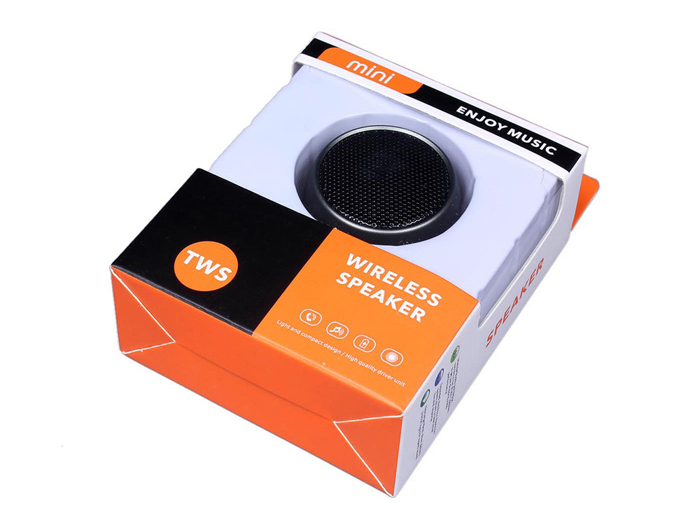 Портативная колонка Funny, черный-3