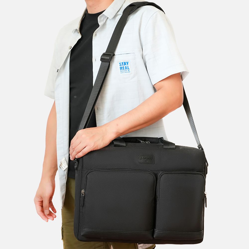 Сумка для ноутбука L255, черная-7